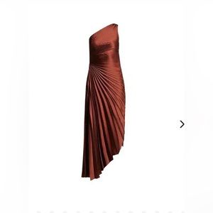 ALC Delfina Pleated Maxi Dress